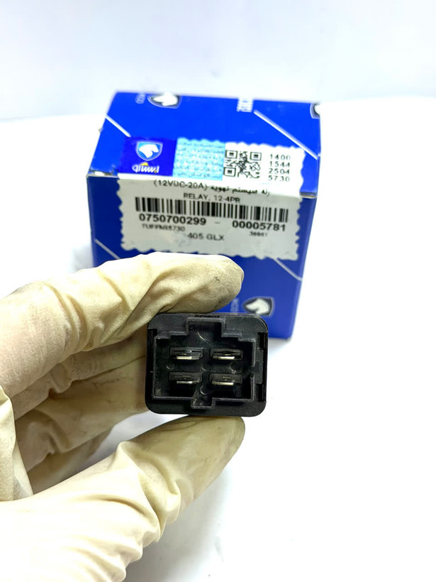 رله سیستم تهویه چهار پایه-(12VDC-20A)-بخاری ساندن 405glx